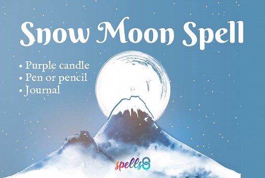 Snow Moon Ritual & Spell (February)