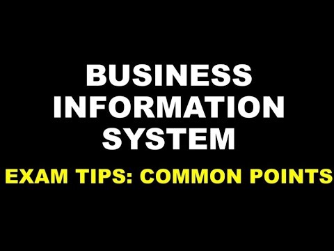 BUSINESS INFORMATION SYSTEM | EXAM TIPS | COMMIN POINTS | COMPUTER APPLICATION | BCOM | CALICUT