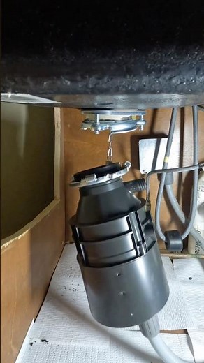 Kitchen sink drain repipe and garbage disposal 🏗️ #plumbing #plumber #asmr #diy