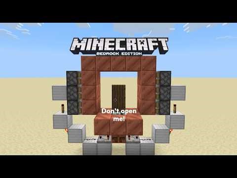 Useless Door Tutorial (Minecraft Bedrock)
