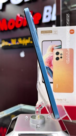 Affordable Redmi Note 12 - 6GB RAM, 64GB Storage