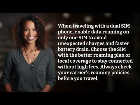 Should You Enable Data Roaming on Both SIMs When Traveling?