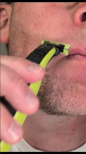 Shave Demo with Philips Norelco OneBlade 360