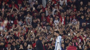 Messi gets crazy reception from 42,000 fans who sing happy birthday to him