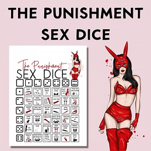 Punishment, Kinky Dice, Sex Dice, BDSM Game, Dirty Dice, Foreplay Game,, Sexy Dice Game, Naughty Dice, Printable Sex Game, Couples Dice Game - Etsy