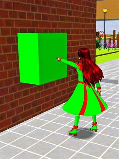 Rina tamaki button viral videos cartoon💪💪#shorts #shortvideo #animation #trending #sakuraschool