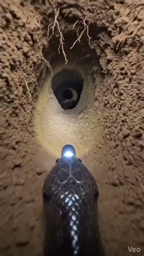 Snake Protecting Its Eggs 🐍🥚 | Real POV Wildlife Footage”What Happens Inside a Snake Hole? 🐍”