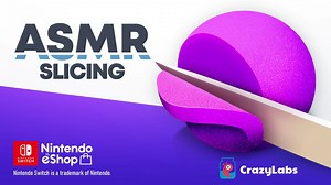 CrazyLabs’ hit game, ASMR Slicing, with over 120m downloads, is officially available on Nintendo Switch! 🚀 Get it here: https://www.crazylabs.com/games-console/asmr-slicing/ ASMR Slicing is also available on mobile! | CrazyLabs