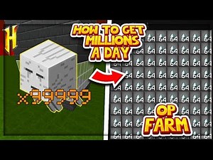 Hypixel Skyblock : HOW TO MAKE OP GHAST FARM l Minecraft Skyblock