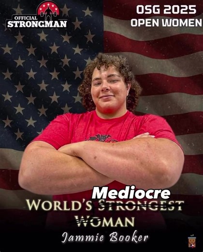 @fathertime_chadlowry Men don’t belong in women’s sports! This is the dude that took 1st place away from @andreathompson_strongwoman at OSG Worlds this weekend. Congrats Andrea, you are the peoples champ💪 #strongwomen