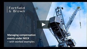 'Managing Compensation Events under NEC- with worked examples' by William Brown (3).mp4