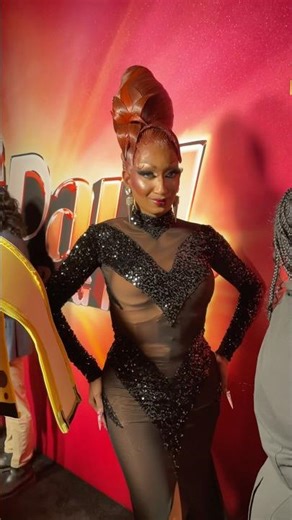All Stars 9 winner Angeria Paris VanMichaels at RuPaul’s Drag Race season 18 premiere #dragrace