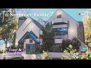 Once Human - Cute & Cozy Summer Home | Base Tour & Speed Build🏡