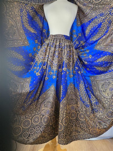 Vintage Mega Sweep Ethnic Lapogee Maxi Skirt India - Etsy