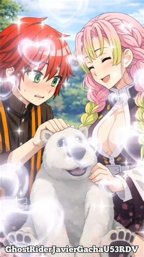 Crash Bandicoot x Mitsuri Kanroji #demonslayer #crashbandicoot ♥️♥️♥️☺️☺️