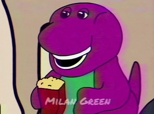 Barney Doll Wink Homemade 139