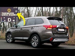 "Transmission Service Required" warning in Mitsubishi Outlander