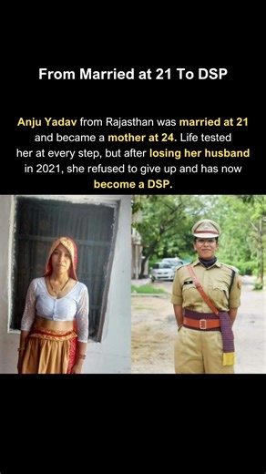 She Married at 21 and Now Became a DSP.