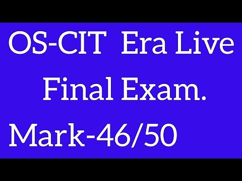 OS-CIT Final Examination