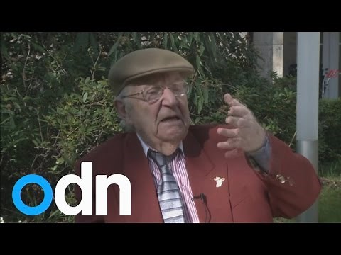 Holocaust survivor revisits Buchenwald concentration camp