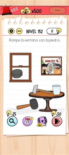 Nivel 152 Brain test