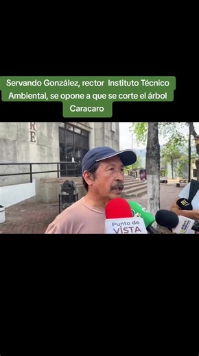 Servando González se encadenará a árbol de Caracaro
