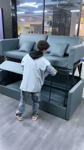 This Sofa Transforms Into a Bunk Bed!#furniture #sofa #homedecor#shorts