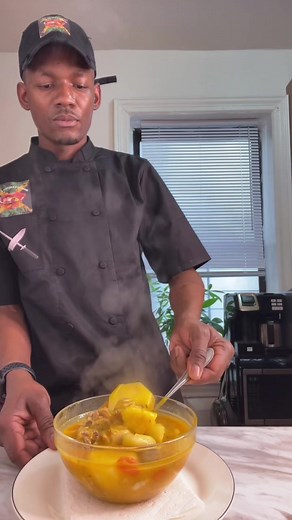 Cooking Briscoe's Jamaican Chicken Soup Recipe