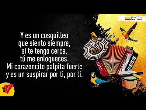 El Gustico, Churo Díaz & Elías Mendoza, Video Letra - Sentir Vallenato