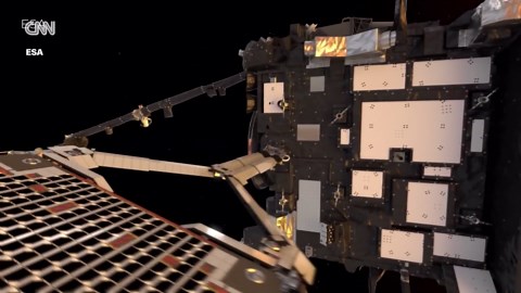 Never-before-seen footage shows sun’s south pole