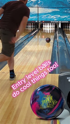 Storm Tropical Surge with the messenger! #stormnation #bowling #messenger #practice