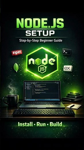 Node.js Setup in 1 Minute 🚀 | Beginner Guide 💻