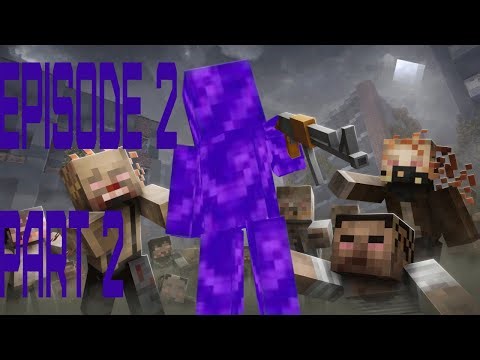 Surviving a Zombie Apocalypse in Minecraft SOLO Ep. 2 Part 2