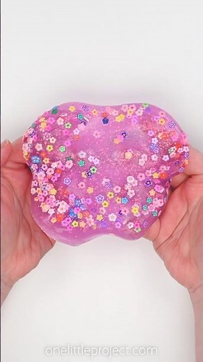 How to Make Spring Slime 🌸🌼🪻