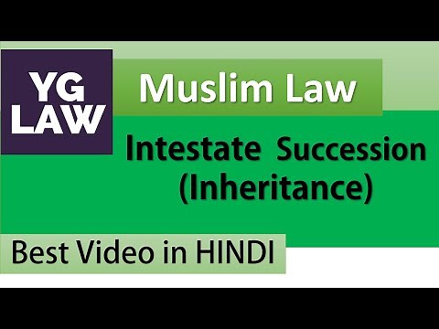 Rules of Inheritance - Intestate Succesion - Muslim Law