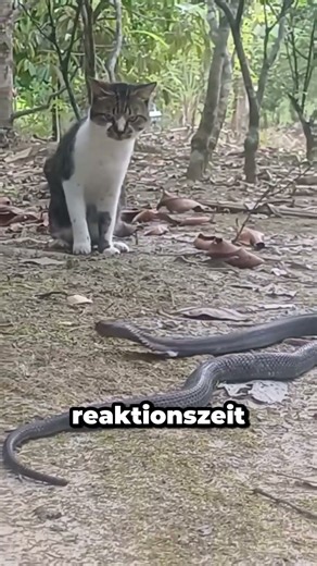 Warum Schlangen Katzen nicht besiegen können