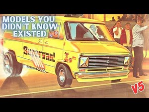 VANS! Chevy, Dodge, Ford, VW, Custom - Models you Didnt Know Existed - V5