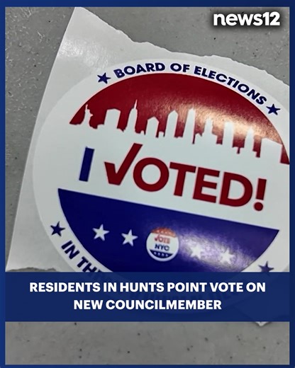 4.8K views · 34 reactions | VOTE 2025: Voters hit the polls in Hunts Point to select a new councilmember. https://bit.ly/493wrYG | News 12 The Bronx | Facebook