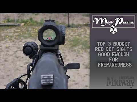 Top 3 Budget Red Dot Sights Good Enough for Preparedness | Magic Prepper