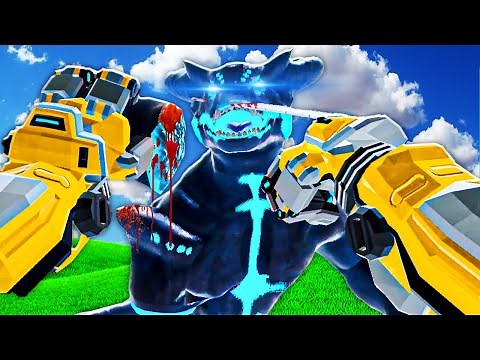 Kaiju Gets SLICED by Chain Sword! - Kaiju Battle Simulator VR