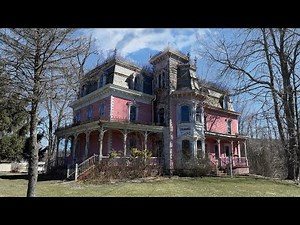 Stunning Forgotten Pink Palace Mansion Left Abandoned For Decades