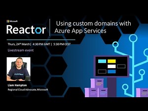 Using custom domains with Azure App Services