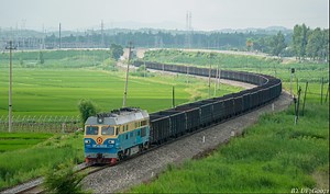 【初见哈哈4C】DF4C0032牵引34015次接近舒兰站