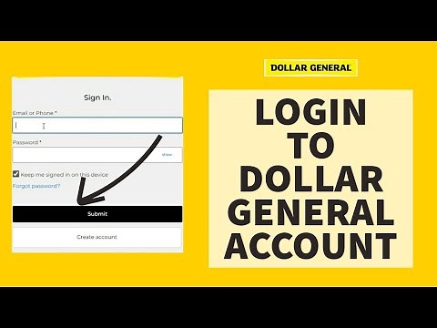 How to Login Dollar General Account || Sign-In DG Account || Dollar General || 2026