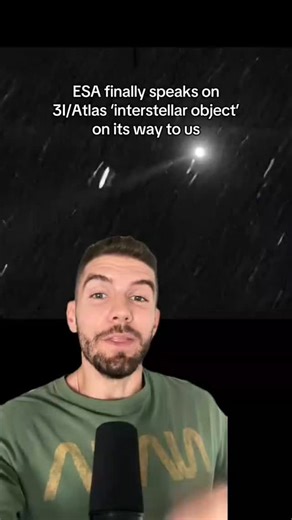 Actual footage of 3I/Atlas released by the ESA's ExoMars orbiter right before it went behind the Sun is just a little bit alarming 😨 Oct 09, 2025 | Cetinbozkurt865