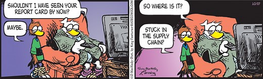 Shoe Comic Strip 2023-10-27 | Comics Kingdom