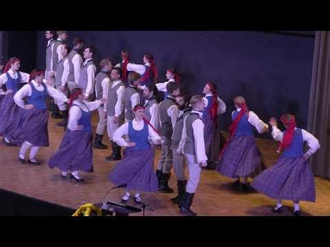 Daugaviņa Latvian Folk Dancers @ Baltic Dance for Ukraine, Anapilis Hall, Mississauga, ON 2026.3.1