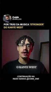 POR QUE FICAMOS MOTIVADOS ESCUTANDO STRONGER DO KANYE WEST? (quebrando regras) #filmes #shorts