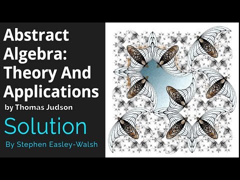 Abstract Algebra Theory and Applications Solution to Chapter 3 Question 8