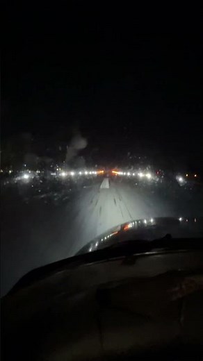 Cessna 172 Night Flight: Landing in the Dark!